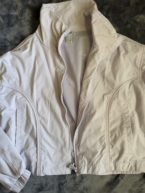 Lavender  Zip-Front rain Jacket